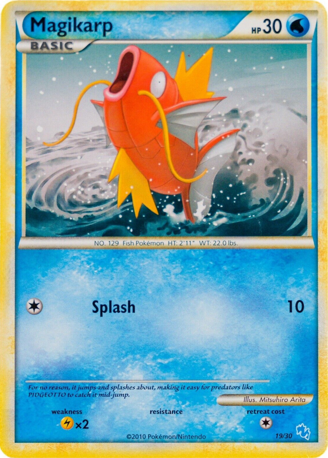 Magikarp (19/30) [HeartGold & SoulSilver: Trainer Kit - Gyarados] - Card Brawlers | Quebec | Canada | Yu-Gi-Oh!