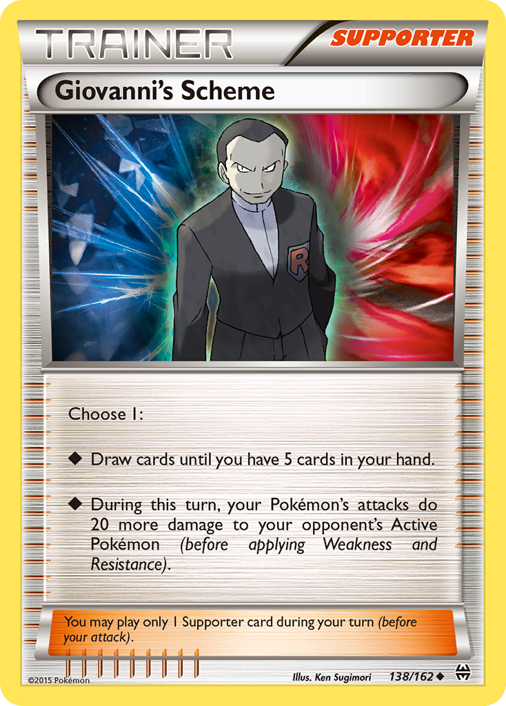 Giovanni's Scheme (138/162) [XY: BREAKthrough] - Card Brawlers | Quebec | Canada | Yu-Gi-Oh!