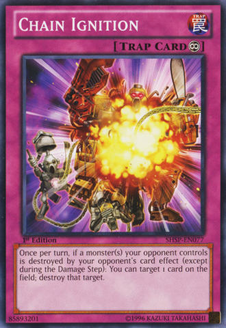 Chain Ignition [SHSP-EN077] Common - Yu-Gi-Oh! - Card Brawlers | Quebec | Canada |