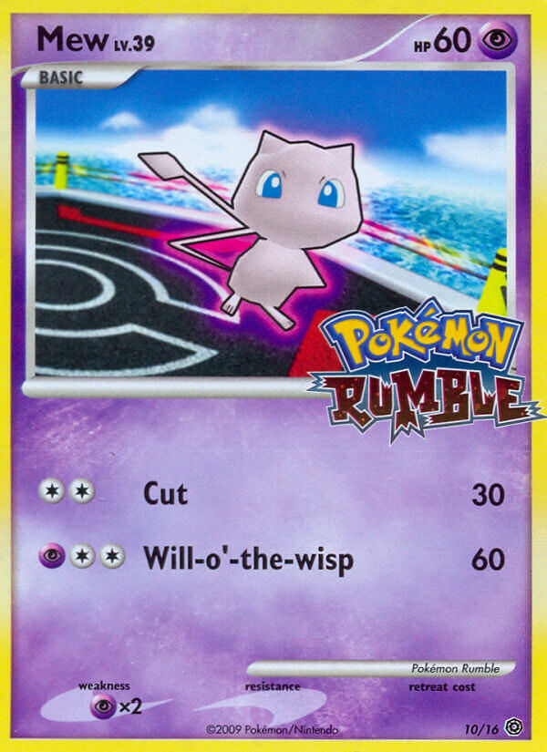 Mew (10/16) [Pokémon Rumble] - Card Brawlers | Quebec | Canada | Yu-Gi-Oh!