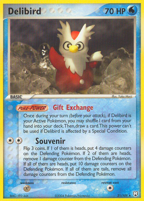 Delibird (21/109) [EX: Team Rocket Returns] - Card Brawlers | Quebec | Canada | Yu-Gi-Oh!