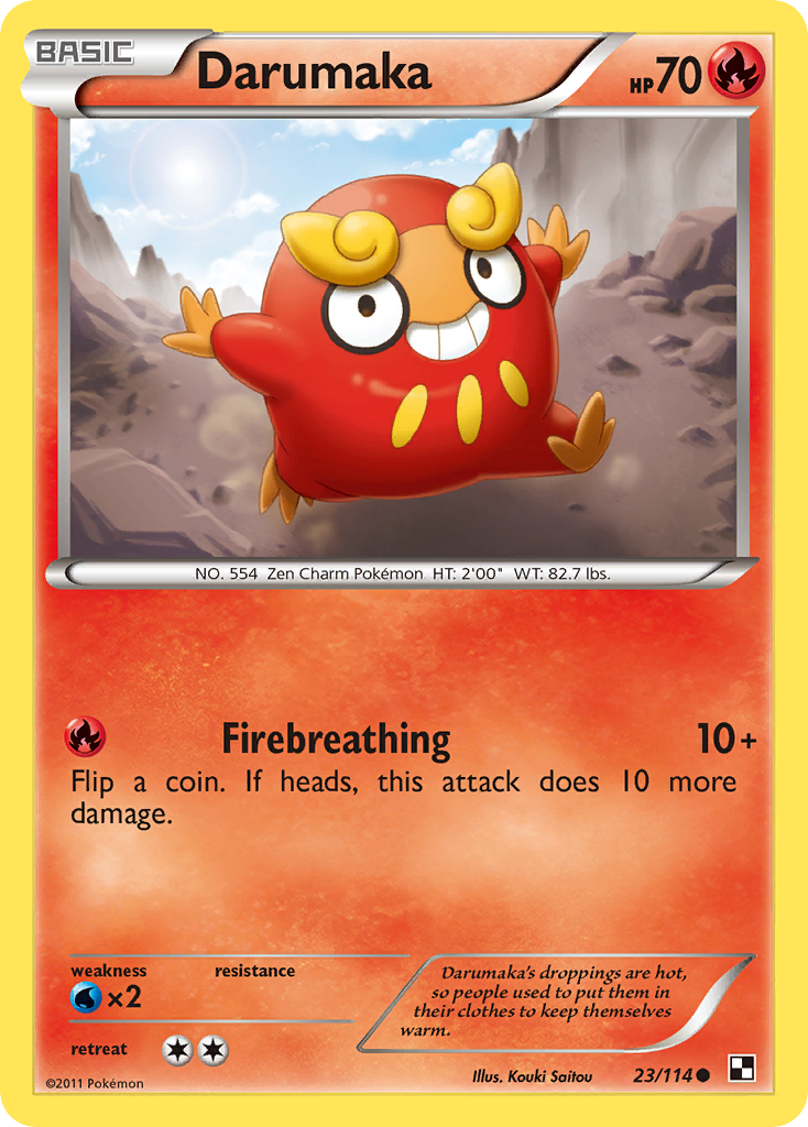 Darumaka (23/114) [Black & White: Base Set] - Card Brawlers | Quebec | Canada | Yu-Gi-Oh!