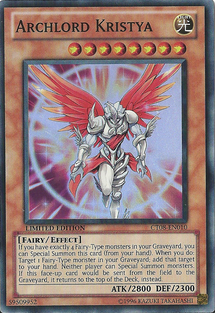 Archlord Kristya [CT08-EN010] Super Rare - Yu-Gi-Oh! - Card Brawlers | Quebec | Canada |