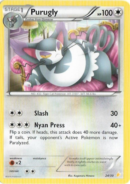 Purugly (24/30) [XY: Trainer Kit 3 - Pikachu Libre] - Card Brawlers | Quebec | Canada | Yu-Gi-Oh!