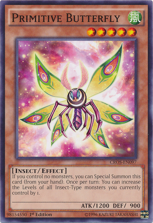 Primitive Butterfly [CROS-EN097] Common - Yu-Gi-Oh! - Card Brawlers | Quebec | Canada |