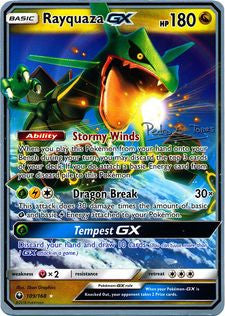 Rayquaza GX (109/168) (Dragones y Sombras - Pedro Eugenio Torres) [World Championships 2018] - Card Brawlers | Quebec | Canada | Yu-Gi-Oh!