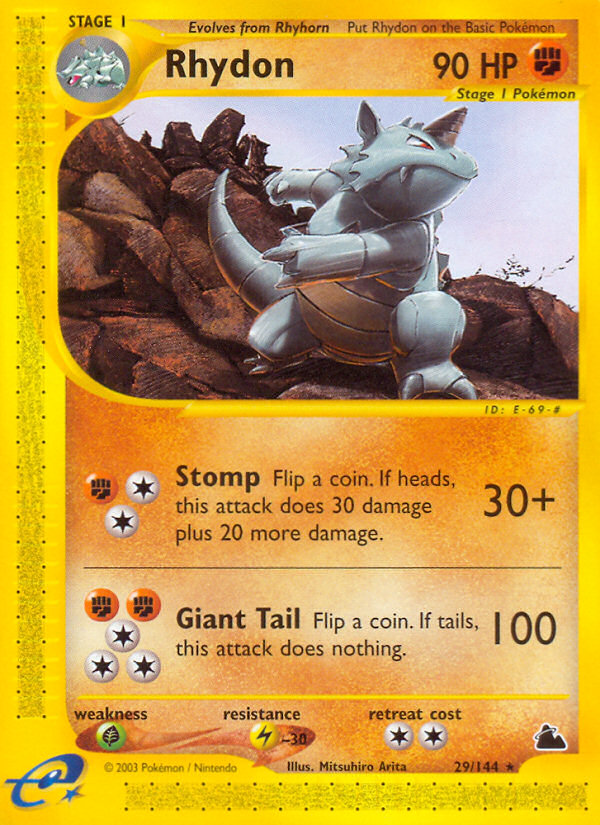 Rhydon (29/144) [Skyridge] - Card Brawlers | Quebec | Canada | Yu-Gi-Oh!
