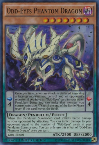 Odd-Eyes Phantom Dragon [YA01-EN001] Ultra Rare - Card Brawlers | Quebec | Canada | Yu-Gi-Oh!