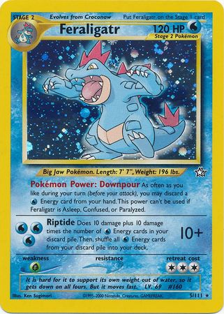 Feraligatr (5/111) [Neo Genesis Unlimited] - Card Brawlers | Quebec | Canada | Yu-Gi-Oh!