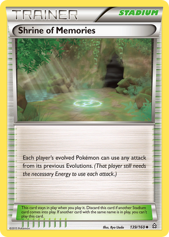 Shrine of Memories (139/160) [XY: Primal Clash] - Card Brawlers | Quebec | Canada | Yu-Gi-Oh!