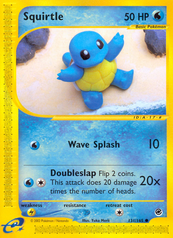 Squirtle (131/165) [Expedition: Base Set] - Card Brawlers | Quebec | Canada | Yu-Gi-Oh!