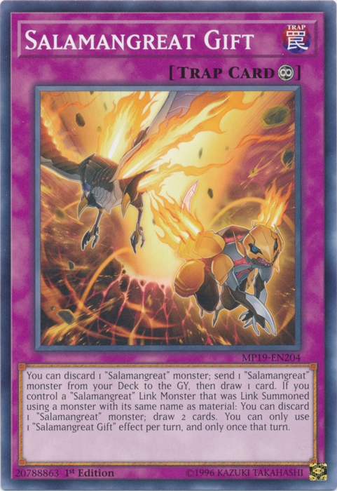 Salamangreat Gift [MP19-EN204] Common - Card Brawlers | Quebec | Canada | Yu-Gi-Oh!