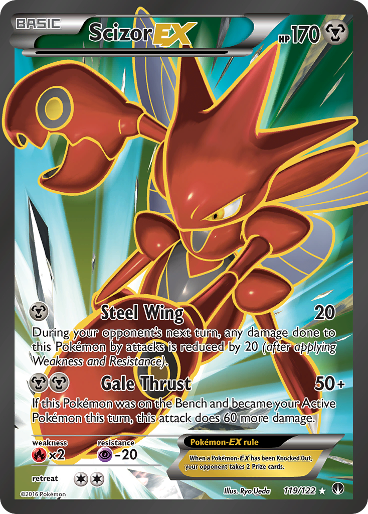 Scizor EX (119/122) [XY: BREAKpoint] - Card Brawlers | Quebec | Canada | Yu-Gi-Oh!