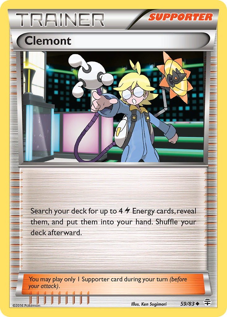 Clemont (59/83) [XY: Generations] - Card Brawlers | Quebec | Canada | Yu-Gi-Oh!