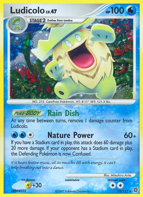 Ludicolo (13/132) [Diamond & Pearl: Secret Wonders] - Card Brawlers | Quebec | Canada | Yu-Gi-Oh!