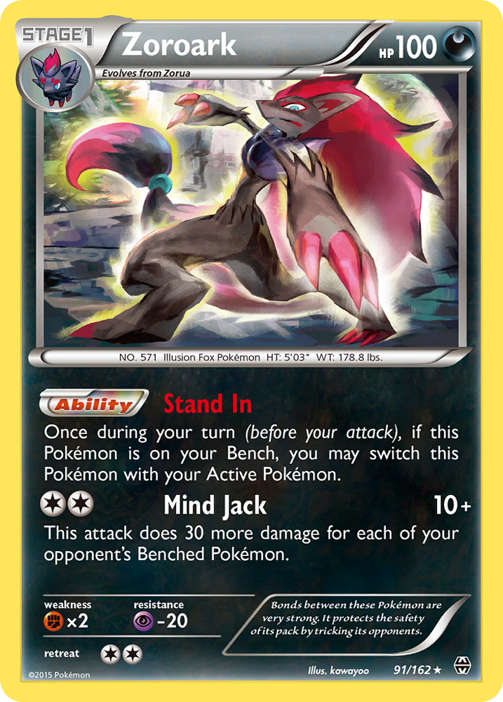 Zoroark (91/162) [XY: BREAKthrough] - Card Brawlers | Quebec | Canada | Yu-Gi-Oh!