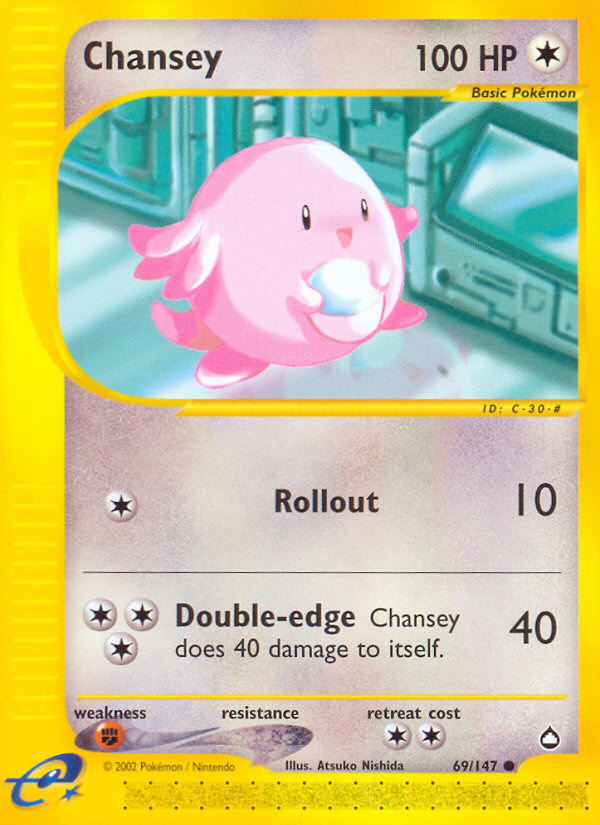 Chansey (69/147) [Aquapolis] - Card Brawlers | Quebec | Canada | Yu-Gi-Oh!