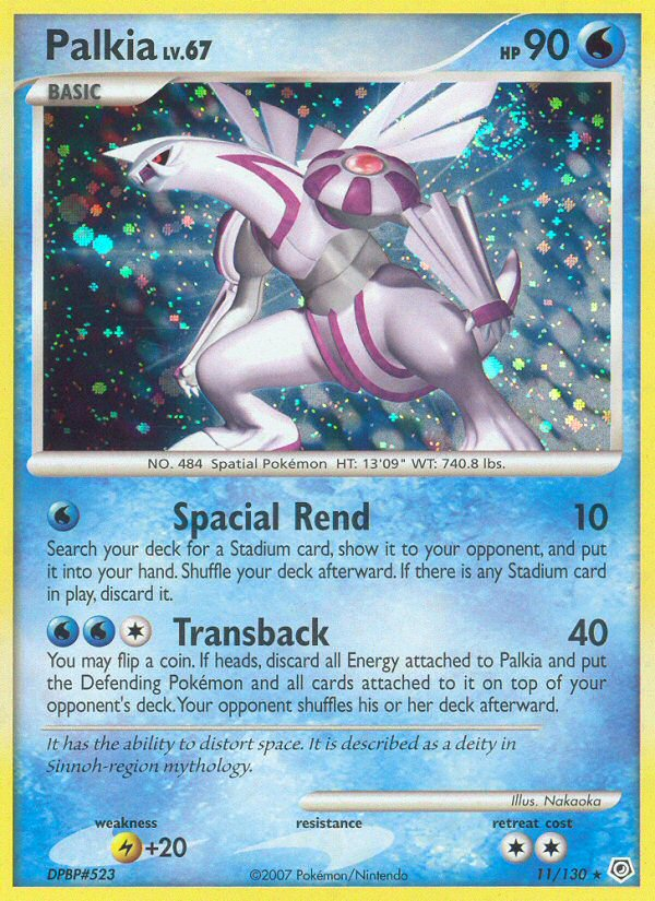 Palkia (11/130) [Diamond & Pearl: Base Set] - Card Brawlers | Quebec | Canada | Yu-Gi-Oh!