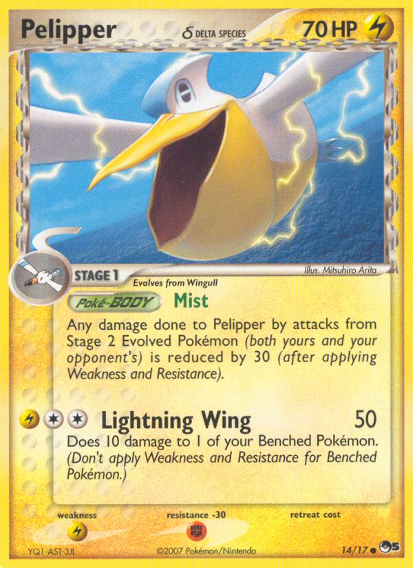 Pelipper (14/17) (Delta Species) [POP Series 5] - Card Brawlers | Quebec | Canada | Yu-Gi-Oh!