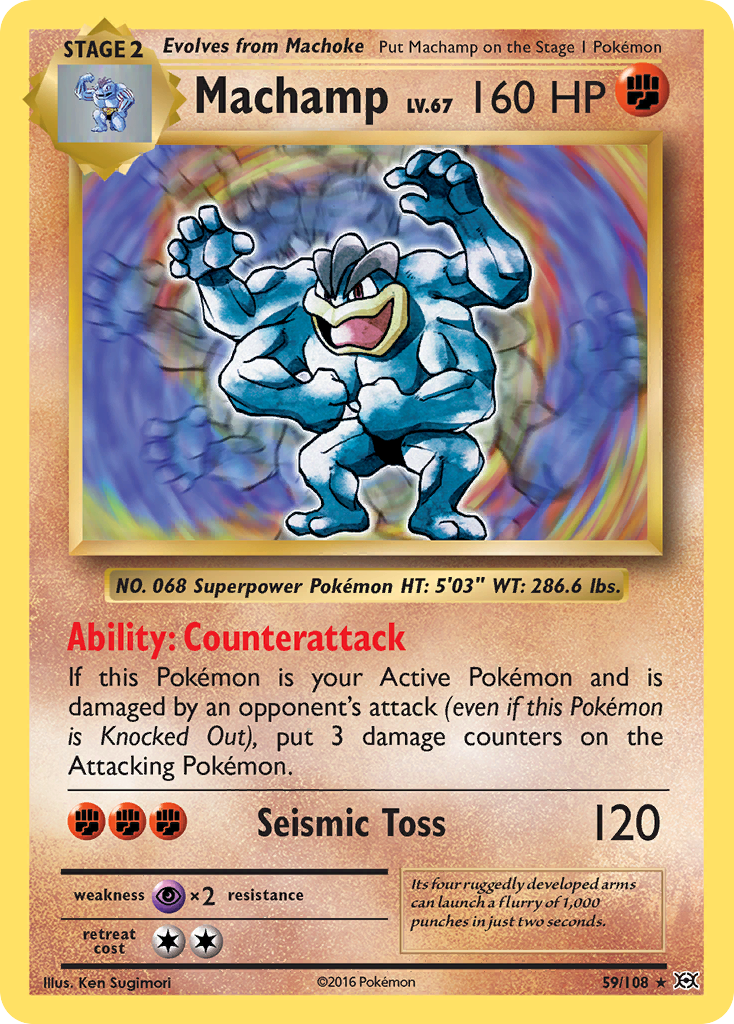 Machamp (59/108) [XY: Evolutions] - Card Brawlers | Quebec | Canada | Yu-Gi-Oh!