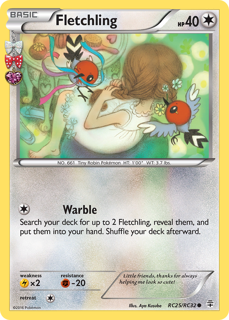 Fletchling (RC25/RC32) [XY: Generations] - Card Brawlers | Quebec | Canada | Yu-Gi-Oh!