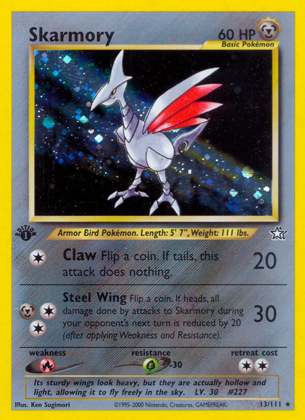 Skarmory (13/111) [Neo Genesis 1st Edition] - Card Brawlers | Quebec | Canada | Yu-Gi-Oh!