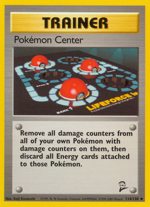 Pokemon Center (114/130) [Base Set 2] - Card Brawlers | Quebec | Canada | Yu-Gi-Oh!