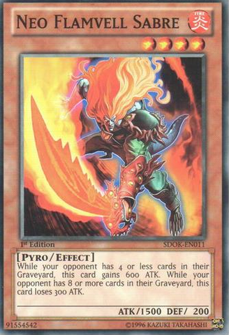 Neo Flamvell Sabre [SDOK-EN011] Common - Yu-Gi-Oh! - Card Brawlers | Quebec | Canada |