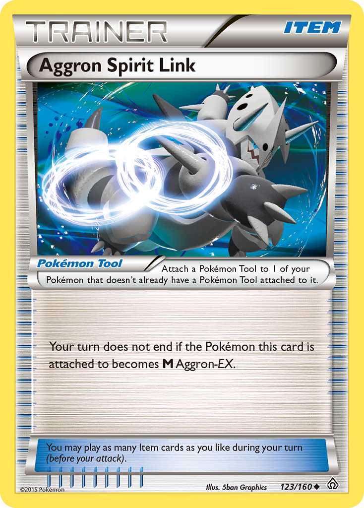 Aggron Spirit Link (123/160) [XY: Primal Clash] - Card Brawlers | Quebec | Canada | Yu-Gi-Oh!