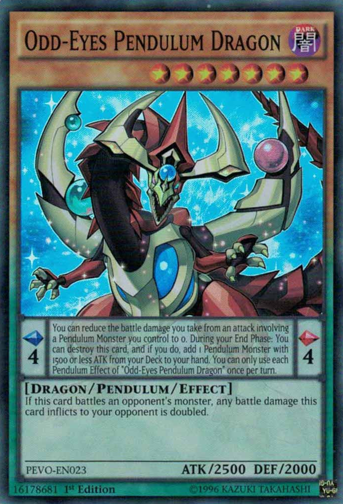 Odd-Eyes Pendulum Dragon [PEVO-EN023] Super Rare - Card Brawlers | Quebec | Canada | Yu-Gi-Oh!