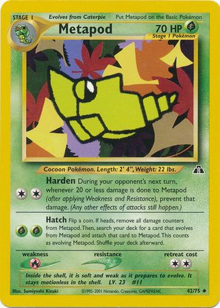 Metapod (42/75) [Neo Discovery Unlimited] - Card Brawlers | Quebec | Canada | Yu-Gi-Oh!