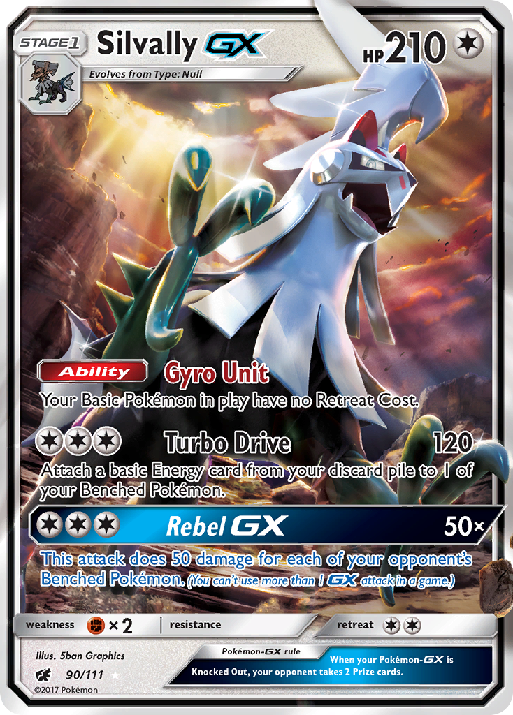 Silvally GX (90/111) [Sun & Moon: Crimson Invasion] - Card Brawlers | Quebec | Canada | Yu-Gi-Oh!