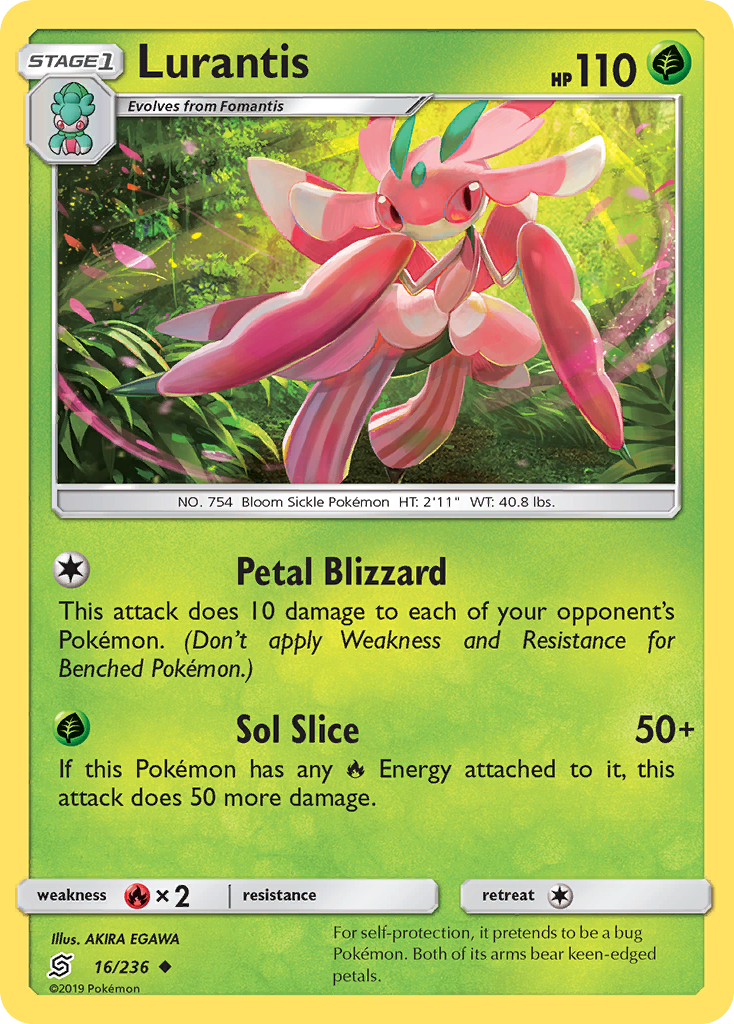 Lurantis (16/236) [Sun & Moon: Unified Minds] - Card Brawlers | Quebec | Canada | Yu-Gi-Oh!