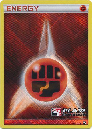 Fighting Energy (110/114) (Play Pokemon Promo) [Black & White: Base Set] - Card Brawlers | Quebec | Canada | Yu-Gi-Oh!