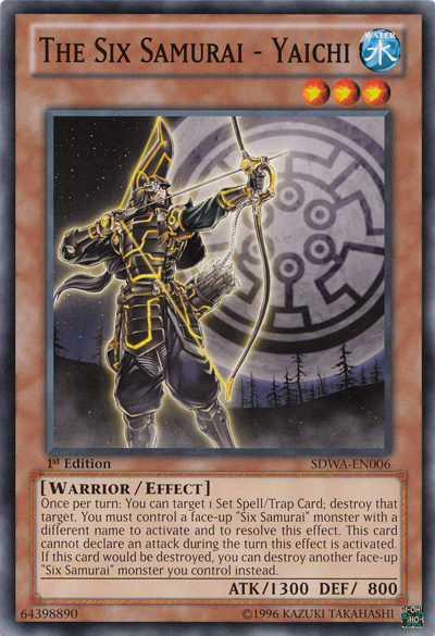 The Six Samurai - Yaichi [SDWA-EN006] Common - Yu-Gi-Oh! - Card Brawlers | Quebec | Canada |