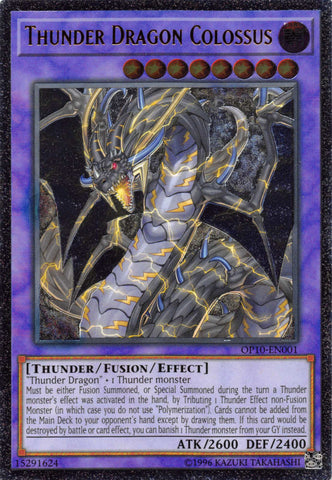Thunder Dragon Colossus [OP10-EN001] Ultimate Rare - Card Brawlers | Quebec | Canada | Yu-Gi-Oh!