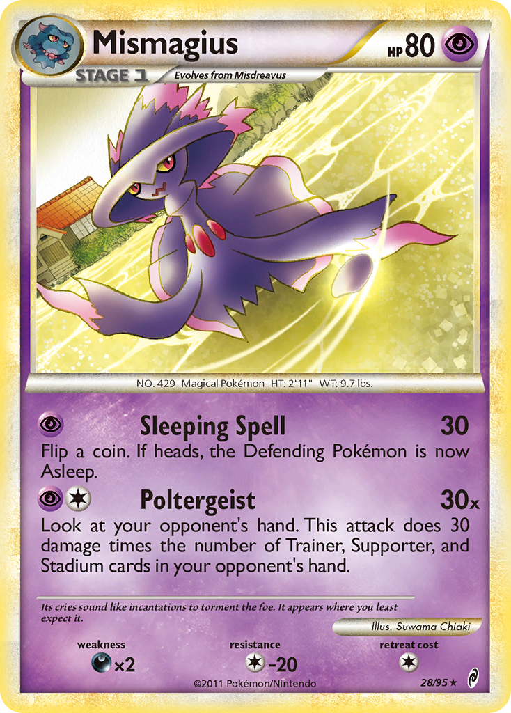 Mismagius (28/95) [HeartGold & SoulSilver: Call of Legends] - Card Brawlers | Quebec | Canada | Yu-Gi-Oh!