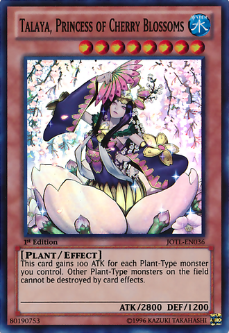 Talaya, Princess of Cherry Blossoms [JOTL-EN036] Super Rare - Yu-Gi-Oh! - Card Brawlers | Quebec | Canada |