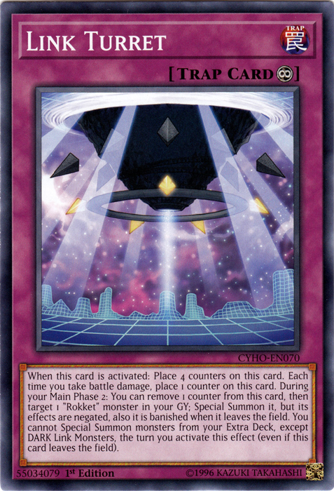 Link Turret [CYHO-EN070] Common - Yu-Gi-Oh! - Card Brawlers | Quebec | Canada |