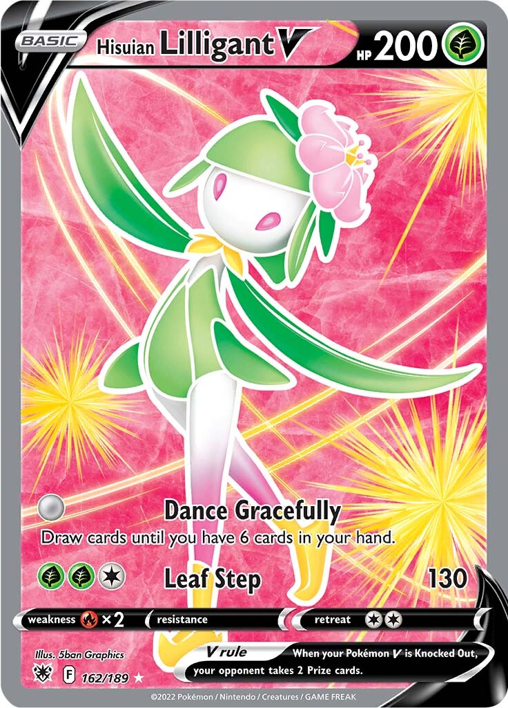 Hisuian Lilligant V (162/189) [Sword & Shield: Astral Radiance] - Card Brawlers | Quebec | Canada | Yu-Gi-Oh!