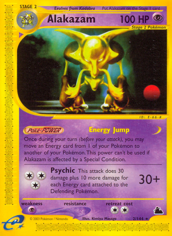 Alakazam (2/144) [Skyridge] - Card Brawlers | Quebec | Canada | Yu-Gi-Oh!