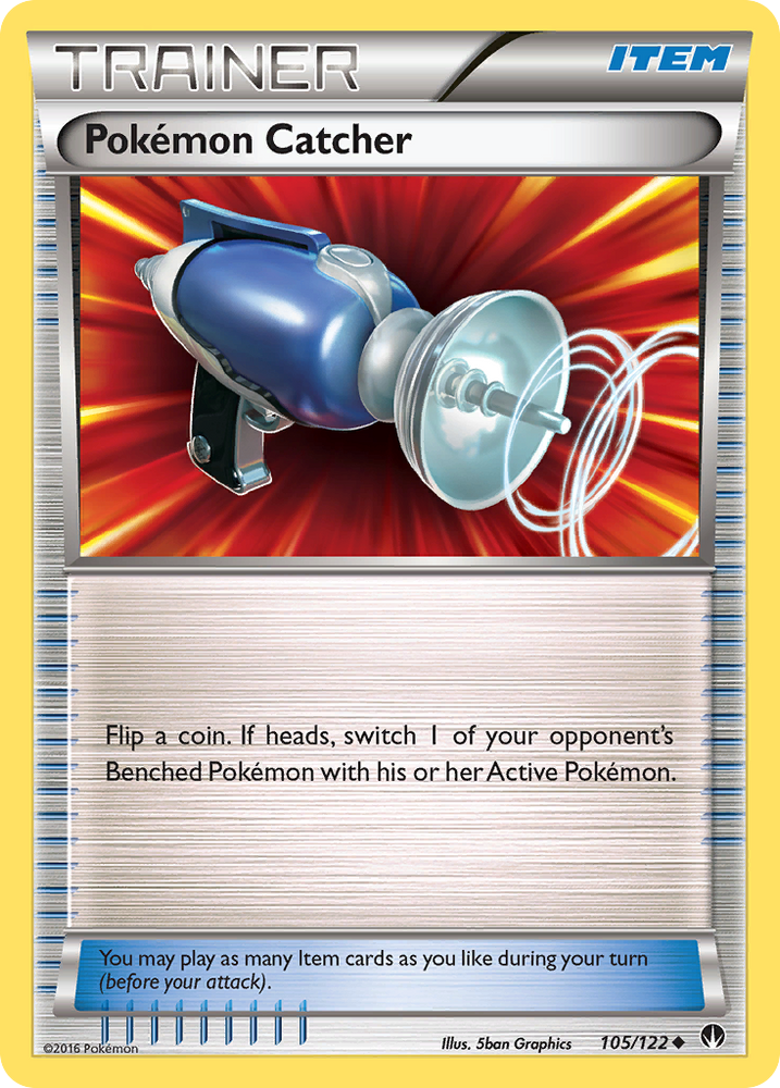 Pokemon Catcher (105/122) [XY: BREAKpoint] - Card Brawlers | Quebec | Canada | Yu-Gi-Oh!