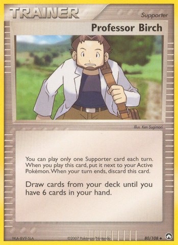 Professor Birch (80/108) [EX: Power Keepers] - Card Brawlers | Quebec | Canada | Yu-Gi-Oh!