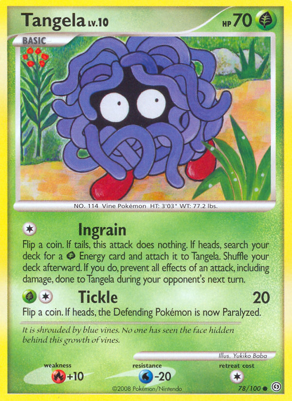 Tangela (78/100) [Diamond & Pearl: Stormfront] - Card Brawlers | Quebec | Canada | Yu-Gi-Oh!