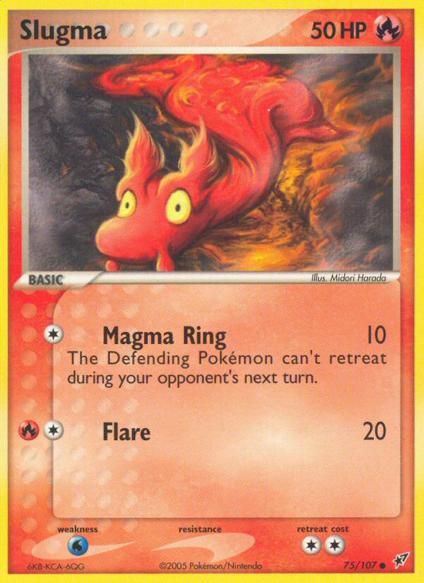 Slugma (75/107) [EX: Deoxys] - Card Brawlers | Quebec | Canada | Yu-Gi-Oh!