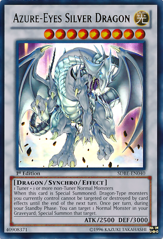 Azure-Eyes Silver Dragon [SDBE-EN040] Ultra Rare - Card Brawlers | Quebec | Canada | Yu-Gi-Oh!