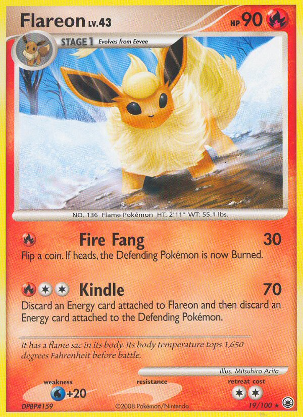 Flareon (19/100) [Diamond & Pearl: Majestic Dawn] - Card Brawlers | Quebec | Canada | Yu-Gi-Oh!