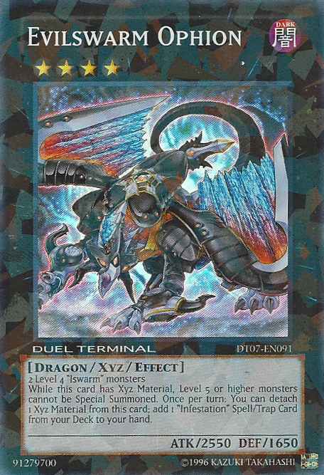 Evilswarm Ophion [DT07-EN091] Super Rare - Card Brawlers | Quebec | Canada | Yu-Gi-Oh!