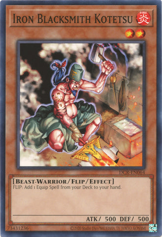 Iron Blacksmith Kotetsu (25th Anniversary) [DCR-EN064] Common - Card Brawlers | Quebec | Canada | Yu-Gi-Oh!