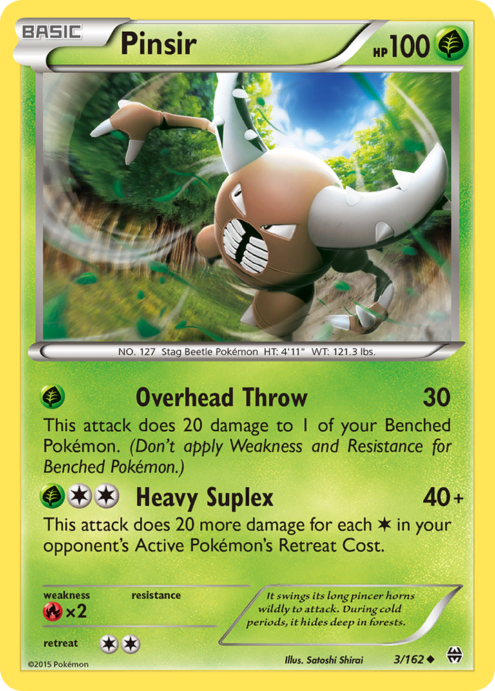 Pinsir (3/162) [XY: BREAKthrough] - Card Brawlers | Quebec | Canada | Yu-Gi-Oh!